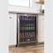 Edgestar 24 Inch Wide 142 Can BuiltIn Beverage Cooler with Tinted Door and LED Lighting CBR1502SG - alternate 2